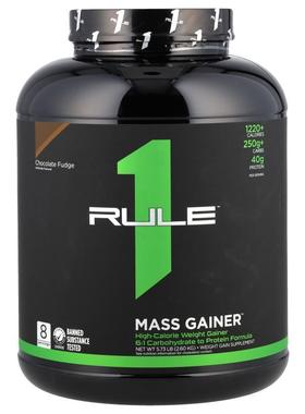 Rule One Proteins,Mass Gainer™, Chocolate Fudge, 5.73 lbs (2