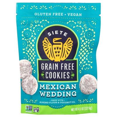Siete,Grain Free Cookies, Mexican Wedding, 4.5 oz (127.6 g)