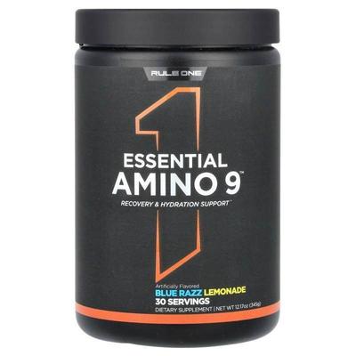 Rule One Proteins,Essential Amino 9, Blue Razz Lemonade, 12.