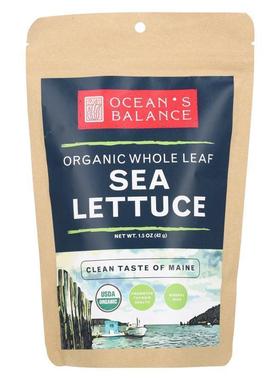 Ocean's Balance,有机整叶海莴苣，1.5 盎司（42 克）