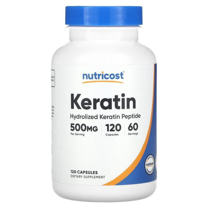 Nutricost,Keratin, 250 mg, 120 Capsules