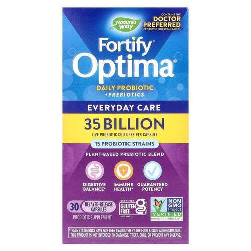 然萃维,Fortify Optima，日常益生菌 + 益生元，日常护理，350 亿