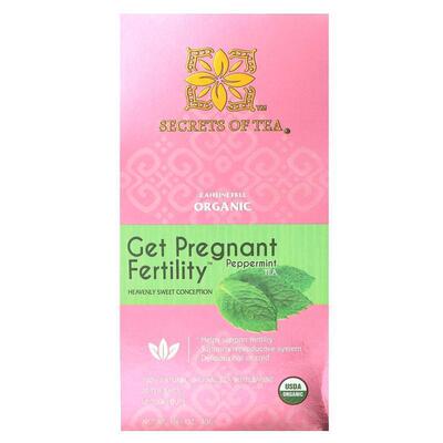 Secrets of Tea,Organic Get Pregnant Fertility Tea, Fruits, C