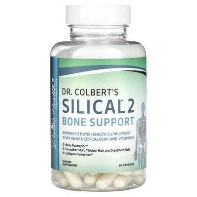 Divine Health,Dr. Colbert's Silical 2, Bone Support, 60 Caps