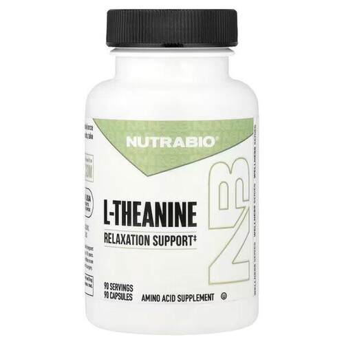 Nutrabio Labs,L-茶氨酸，200 毫克，90 粒胶囊