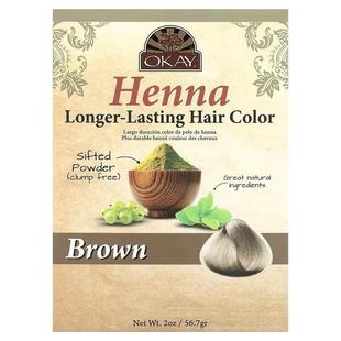 Okay Naturals天然染发护理秀发光泽活力 Pure