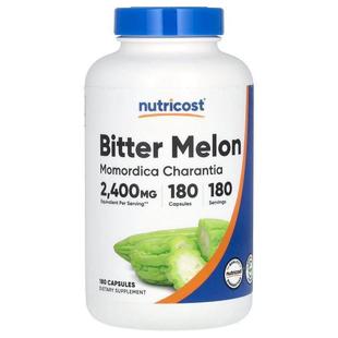 Melon 400 Capsules Nutricost 180 Bitter