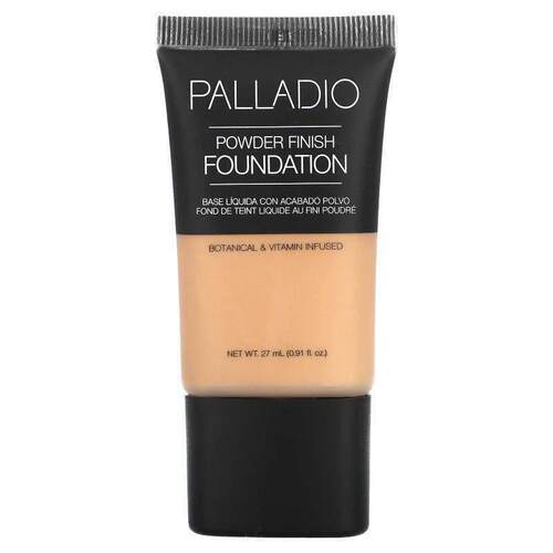 贝拉蒂,Powder Finish Foundation, Vanilla PFS03, 0.91 fl oz (