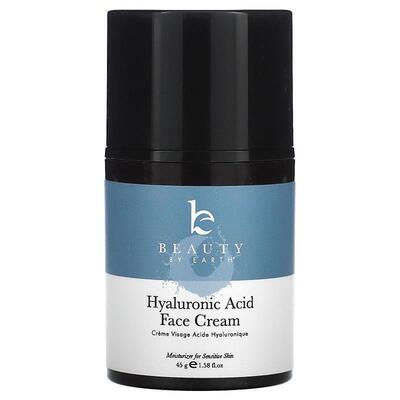 Beauty By Earth,Hyaluronic Acid Face Cream , 1.58 fl oz (45
