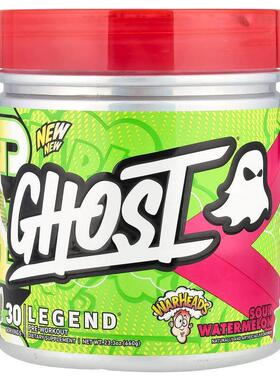 Ghost,Legend® 锻炼前配方，Warheads® 酸西瓜味，23.3 盎司（660