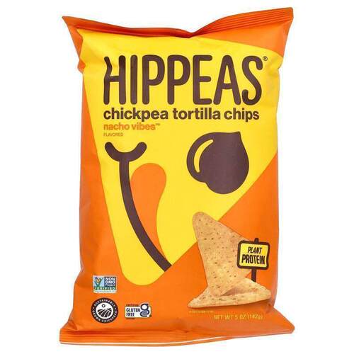 Hippes，鹰嘴豆玉米饼片，Nacho Vibes，5盎司（142克）