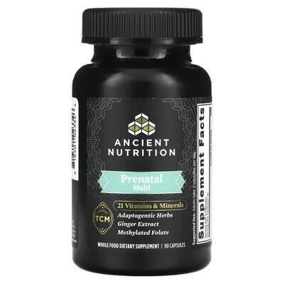Dr. Axe / Ancient Nutrition,Ancient Multi，产前，90 粒胶囊