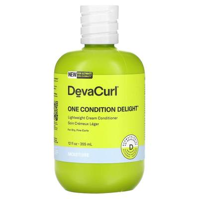 DevaCurl,One Condition Delight，轻盈乳脂状护发素，适用于干性