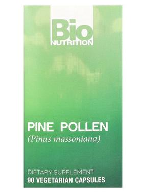 Bio Nutrition,Pine Pollen, 90 Vegetarian Capsules