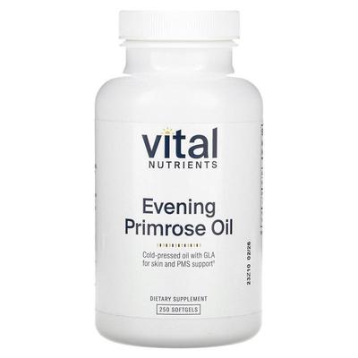 Vital Nutrients,Evening Primrose Oil, 250 Softgels