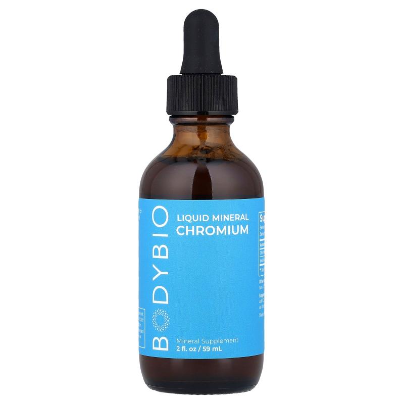 BodyBio,Liquid Mineral Chromium , 2 fl oz (59 ml)