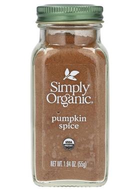 Simply Organic,南瓜香料，1.94盎司（55克）