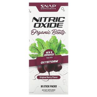 Snap Supplements,Nitric Oxide, Organic Beets, Original Berry