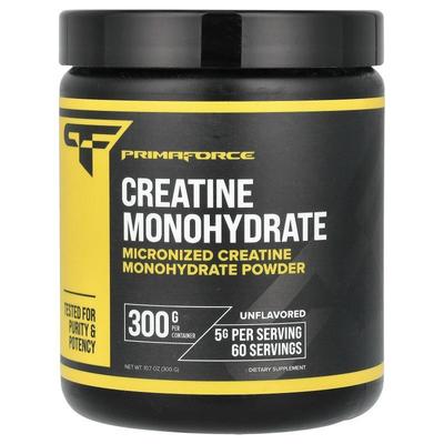 Primaforce,Creatine Monohydrate, Unflavored, 10.7 oz (300 g)