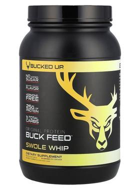 Buck Feed，原蛋白，香草，33.12 oz （939 g）