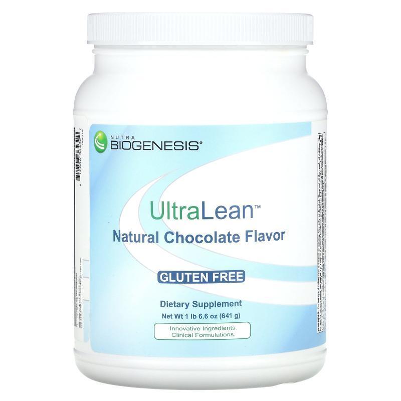 Nutra BioGenesis,UltraLean, Natural Chocolate, 1 lb 6.6 oz (