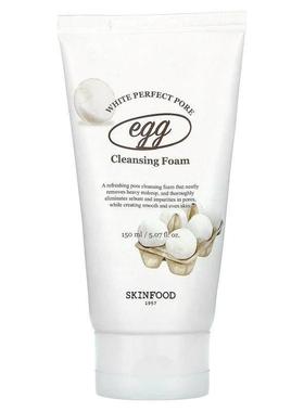 思亲肤,Egg White Perfect Pore Cleansing Foam, 5.07 fl oz (15