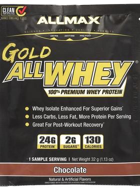ALLMAX,全优质乳清蛋白巧克力味32 克