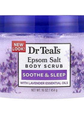 Dr. Teals,Epsom Salt Body Scrub, Lavender, 16 oz (454 g)