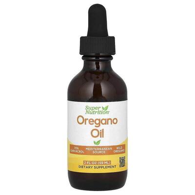 Super Nutrition,Oregano Oil, 2 fl oz (59 ml)