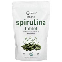 Micro Ingredients,Organic Spirulina Tablet, 720 Tablets