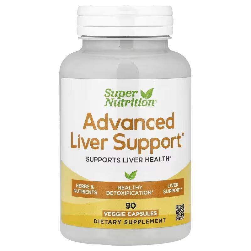 Super Nutrition,高级肝脏帮助，90 粒素食胶囊