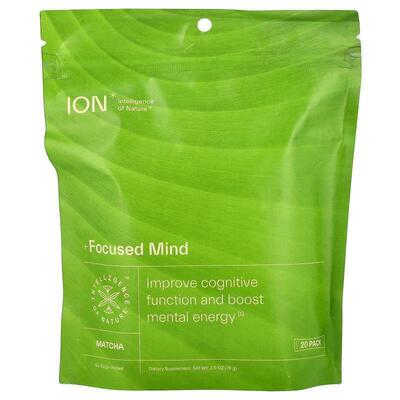 ION Intelligence of Nature,Focused Mind 专注静心，抹茶，20 2