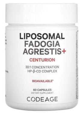 Codeage脂质体葫芦巴皂苷苦腹草含维生素D锌胶囊