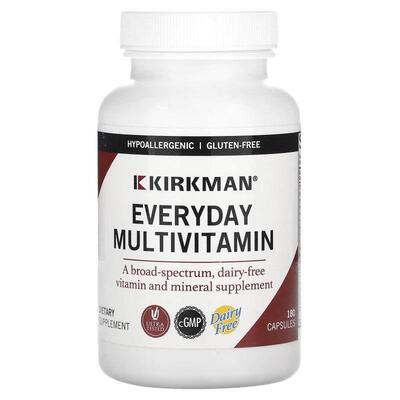 Kirkman Labs,Everyday Multivitamin, 180 Capsules