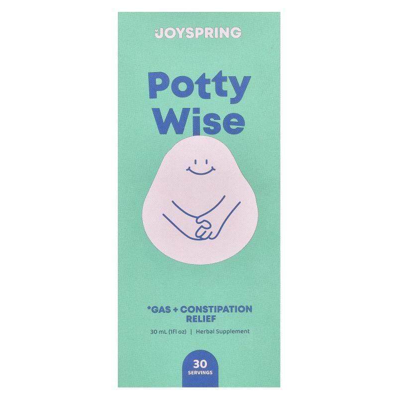 JoySpring,Pottywise，1 液量盎司（30 毫升）,保健食品/膳食营养补充食品,维生素/矿物质/营养包,淘宝优惠券,粉丝福利购,淘宝优惠卷