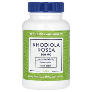 The Vitamin Shoppe,Rhodiola Rosea, 500 mg, 60 Vegetable Caps
