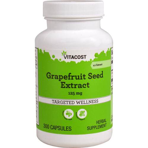 Vitacost,Grapefruit Seed Extract, 125 mg, 300 Capsules