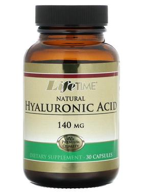 LifeTime Vitamins,Natural Hyaluronic Acid, 140 mg, 30 Capsul