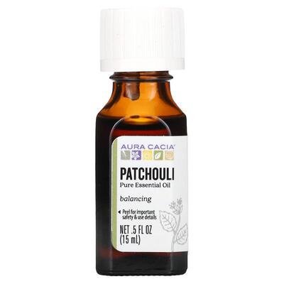 Aura Cacia,有机，广藿香，0.25盎司（7.4毫升）