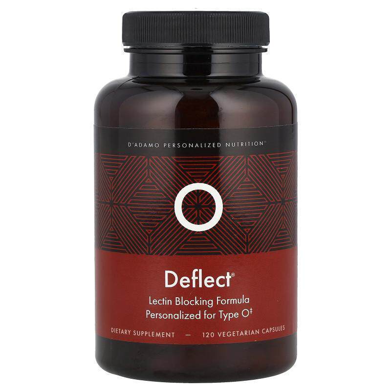 D'Adamo Personalized Nutrition,Deflect，凝集素阻断剂，适用于