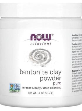 诺奥,Solutions，膨润土粉，全净，11 盎司（312 克）