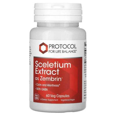 Protocol for Life Balance,Sceletium Extract, 60 Veg Capsules