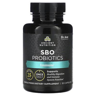 Dr. Axe / Ancient Nutrition,SBO Probiotics, Immune, 25 Billi