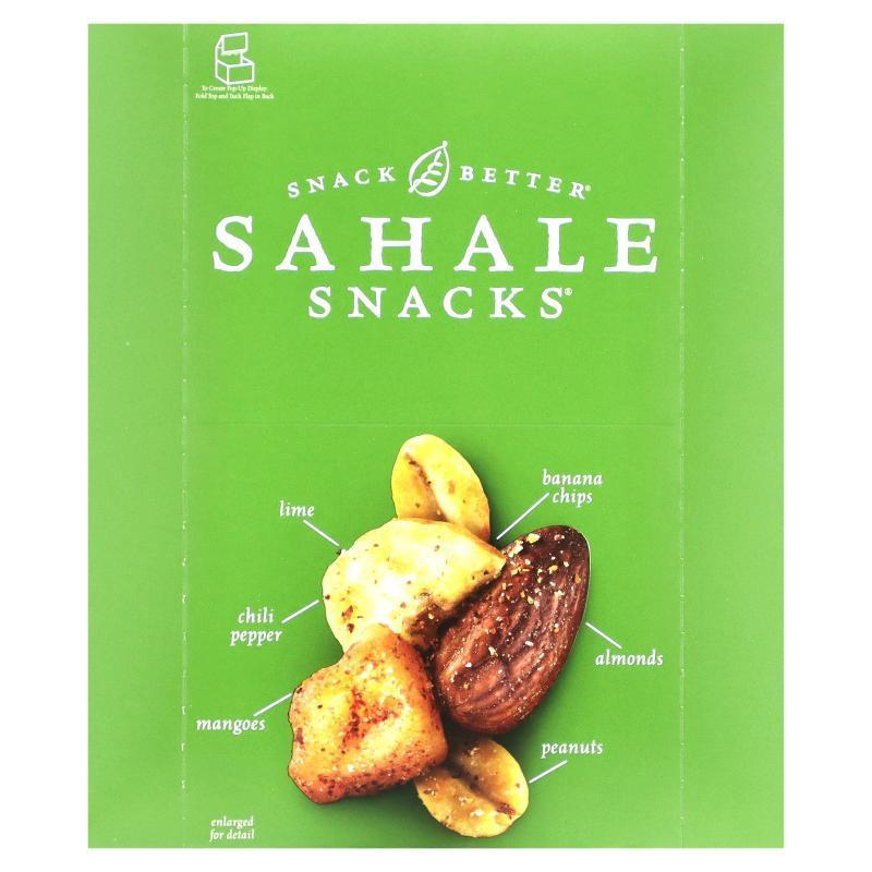 Sahale Snacks,芒果探戈杏仁混合干果，9 包，每包 1.5 盎司（42.