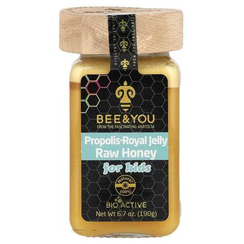 Bee&amp;amp;amp;You,未加工蜂蜜蜂胶和蜂统领浆儿童
