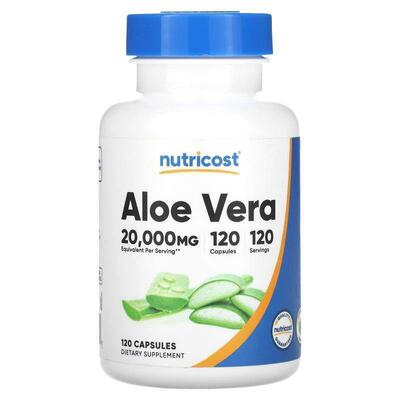 Nutricost,Aloe Vera, 20,000 mg , 120 Capsules