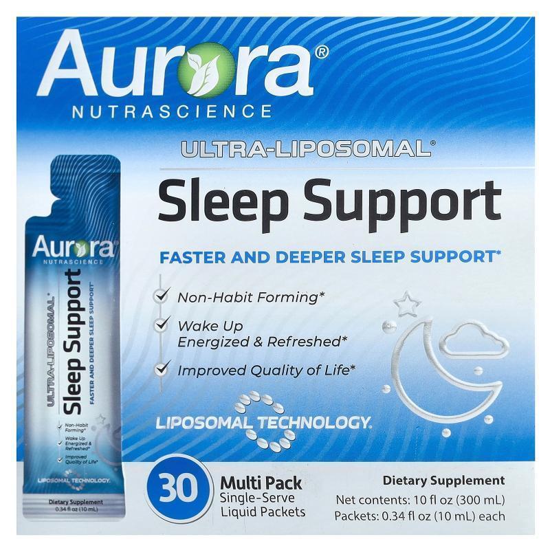 Aurora Nutrascience,Ultra-Liposomal Sleep Support, 30 Packet