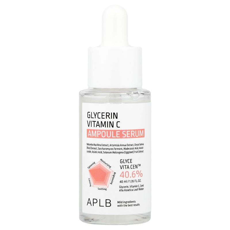 APLB,Glycerin Vitamin C Ampoule Serum , 1.35 fl oz (40 ml)