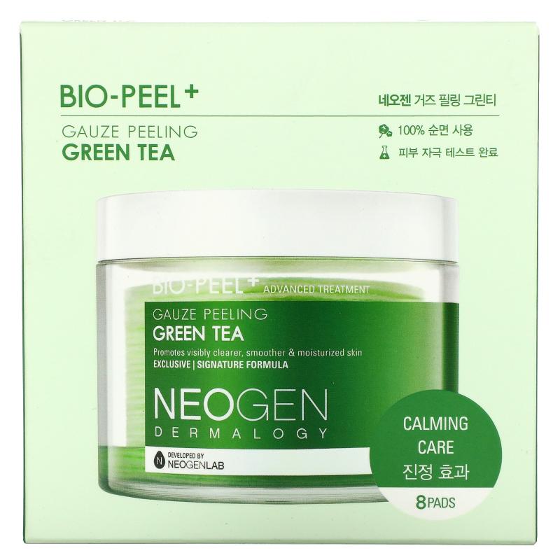 Neogen,Bio-Peel 去角质绿茶霜，8 片，每片 0.32 液量盎司（9.5