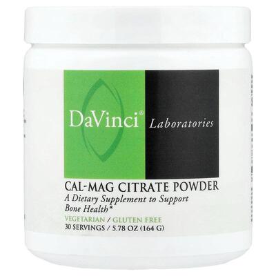 DaVinci Laboratories,Cal-Mag Citrate Powder, 5.78 oz (164 g)
